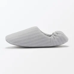 Hot Muji Zapatillas de estar por casa de franela