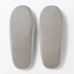 Hot Muji Zapatillas de estar por casa de franela