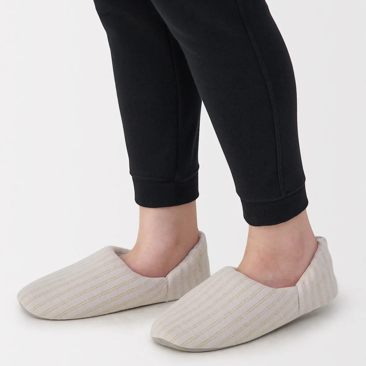 Hot Muji Zapatillas de estar por casa de franela
