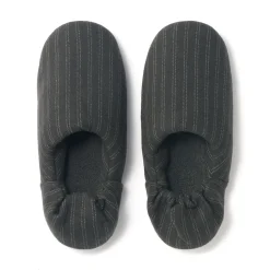 Hot Muji Zapatillas de estar por casa de franela