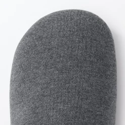 Clearance Muji Zapatillas de estar por casa de algodón suave