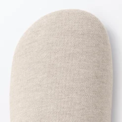 Clearance Muji Zapatillas de estar por casa de algodón suave