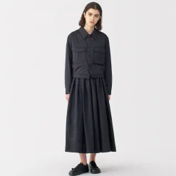 Hot Muji Zapatillas de piel para mujer