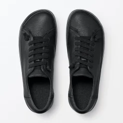 Hot Muji Zapatillas de piel para mujer