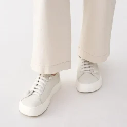 Hot Muji Zapatillas de piel para mujer